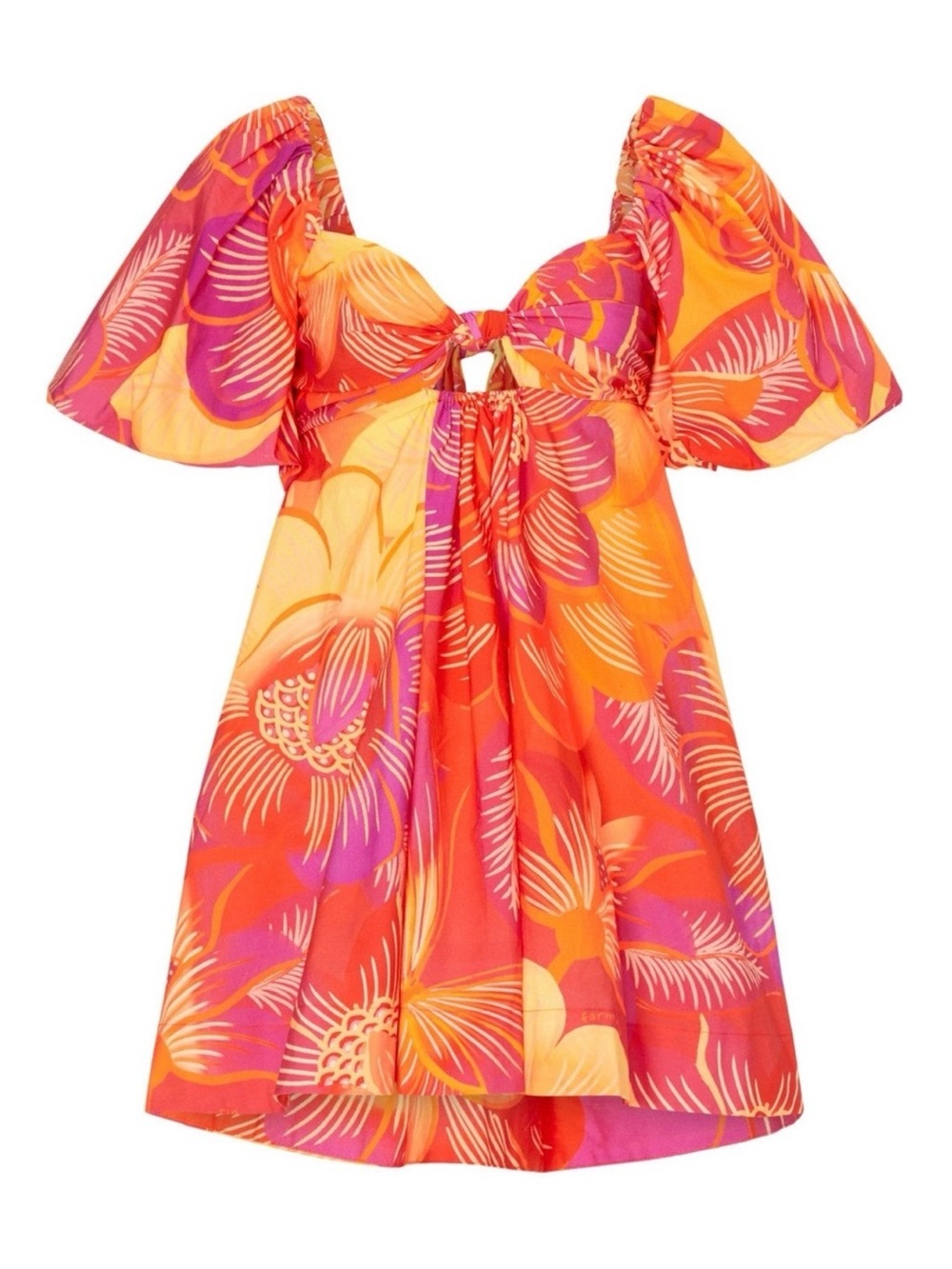 FARM RIO Summer Garden Dress Floral Rafiant Pink & Orange
sz m
Cotton - Picture 13 of 13